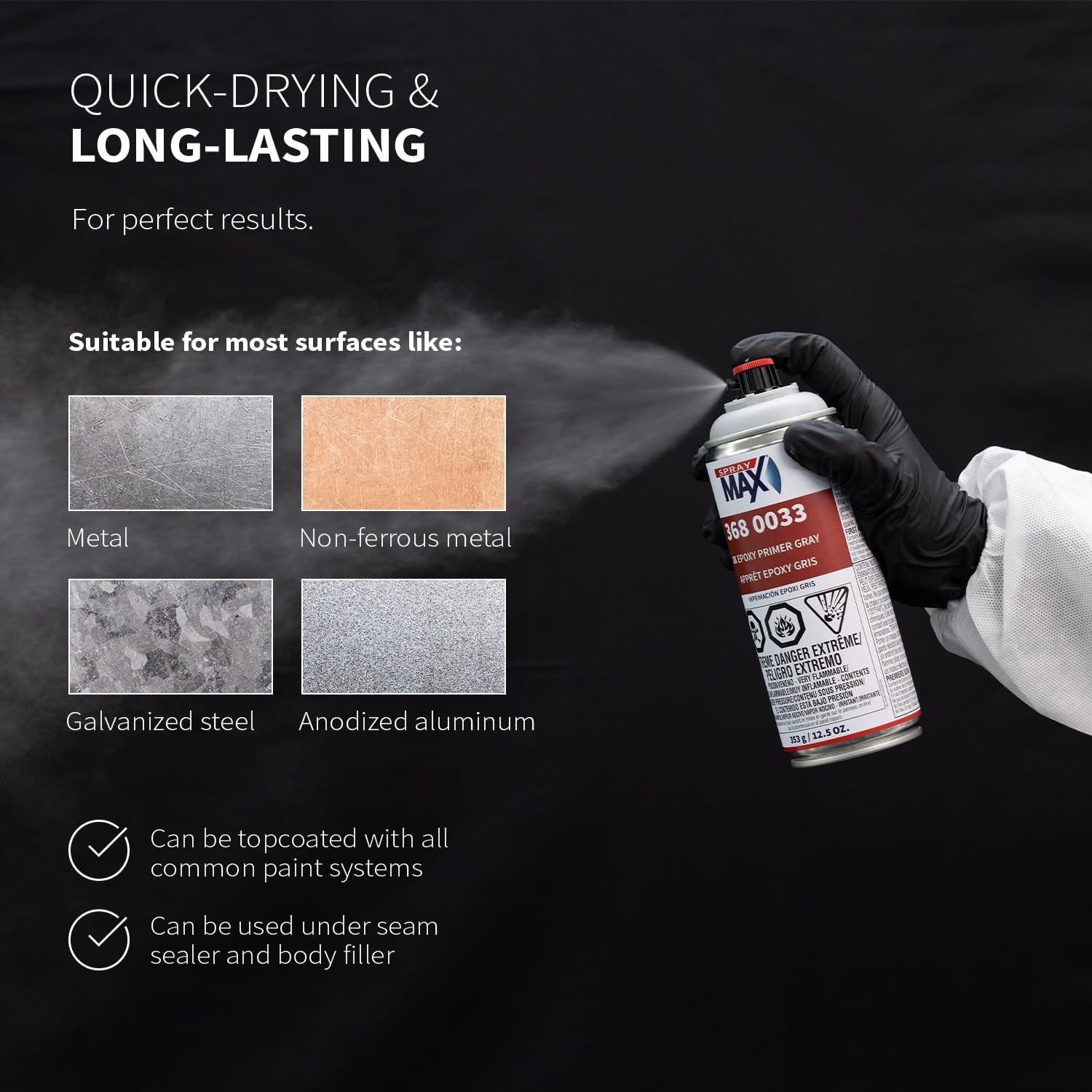 Corrosion-Resistant Epoxy Spray Paint | Automotive Use