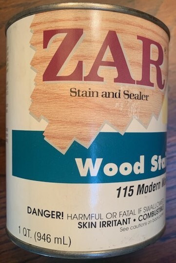 Zar Interior Stain 115 MODERN WALNUT Quart