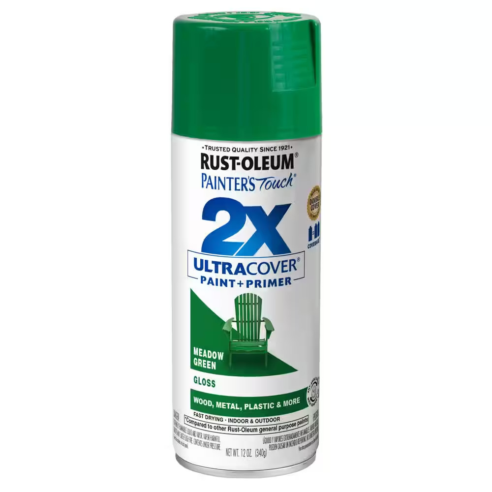 12 Oz. Gloss Green General Purpose Spray Paint