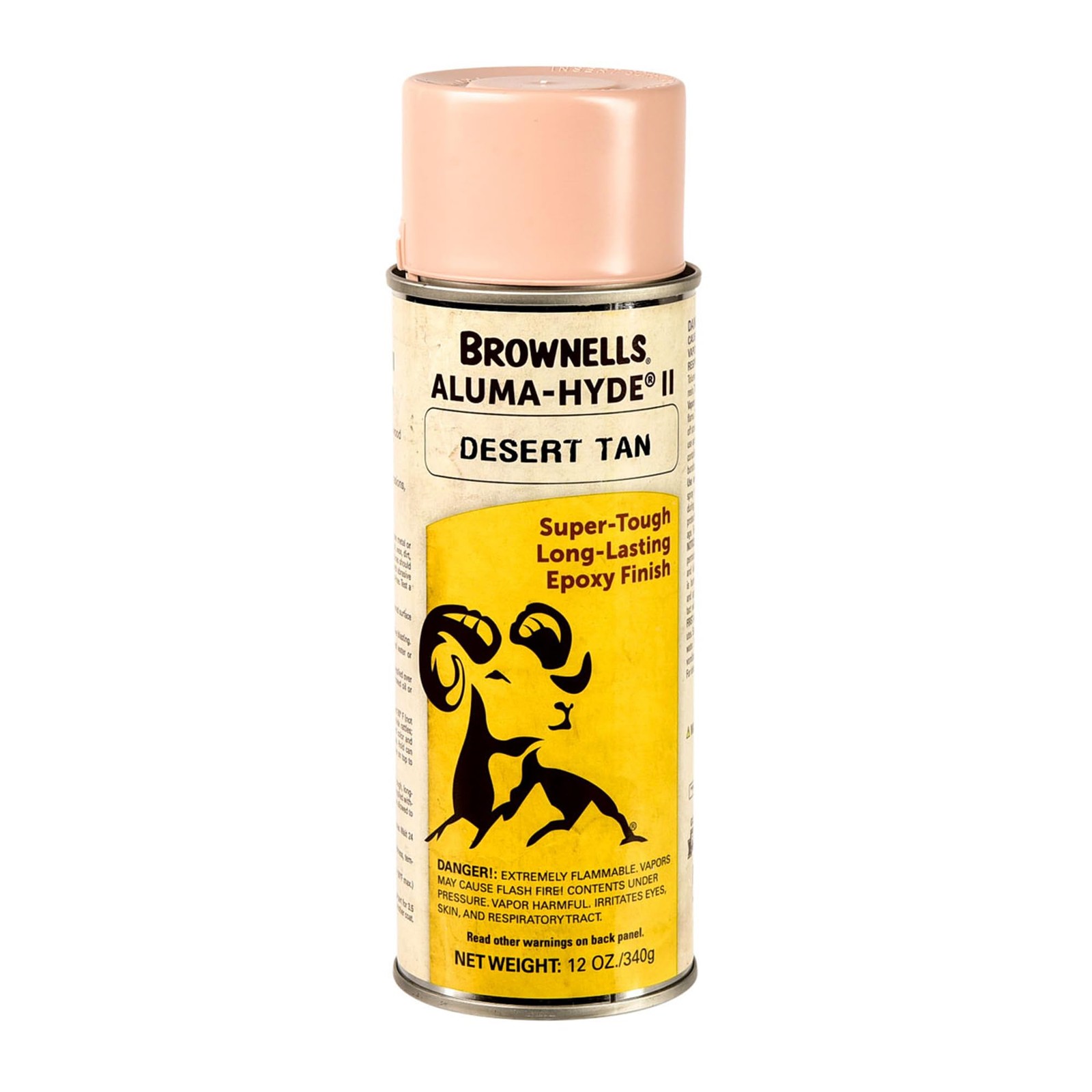 Aluma-Hyde 2 Epoxy Based Firearms Finish Aerosol Can Desert Tan