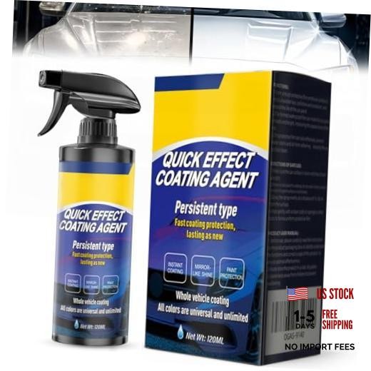 Quick Effect Coating Agent for Car – Hydrophobic Ceramic Coating Spray 120ml