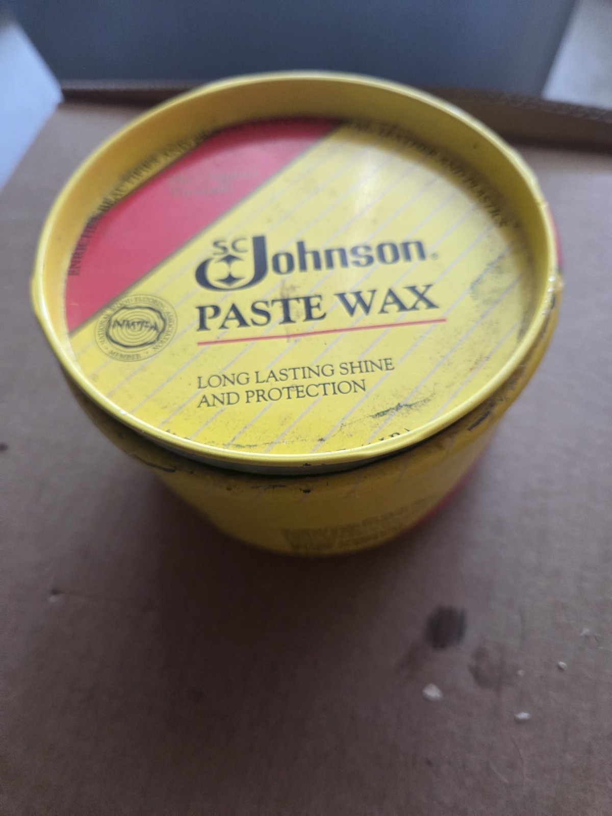 JOHNSON PASTE WAX 1LB CAN FULL