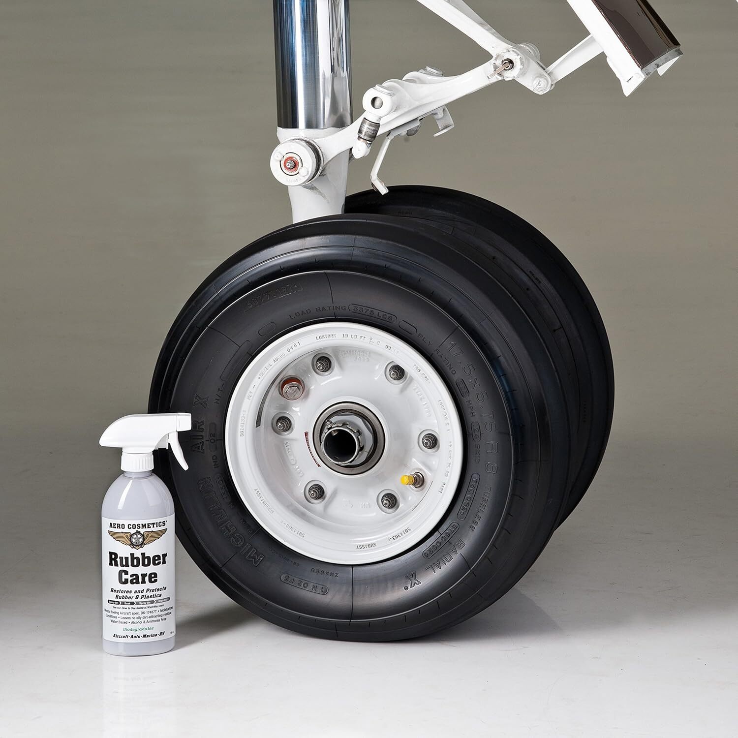 Ceramic Tire Dressing Protector, No Tire Shine, No Dirt or Brake Dust Attracting