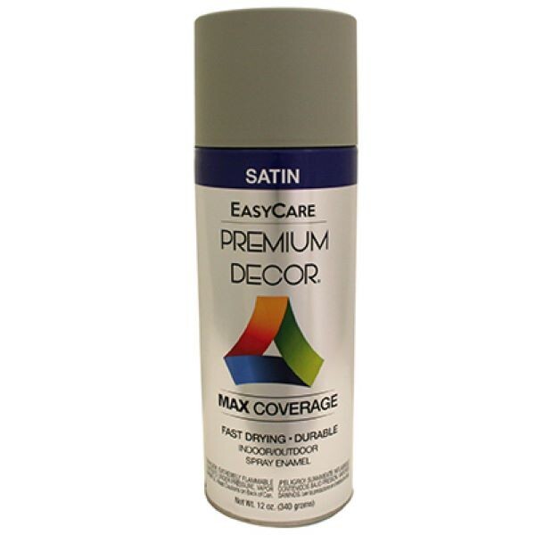 EasyCare PDS125-AER Can of Premium Decor Fossil Gray Satin Spray Paint