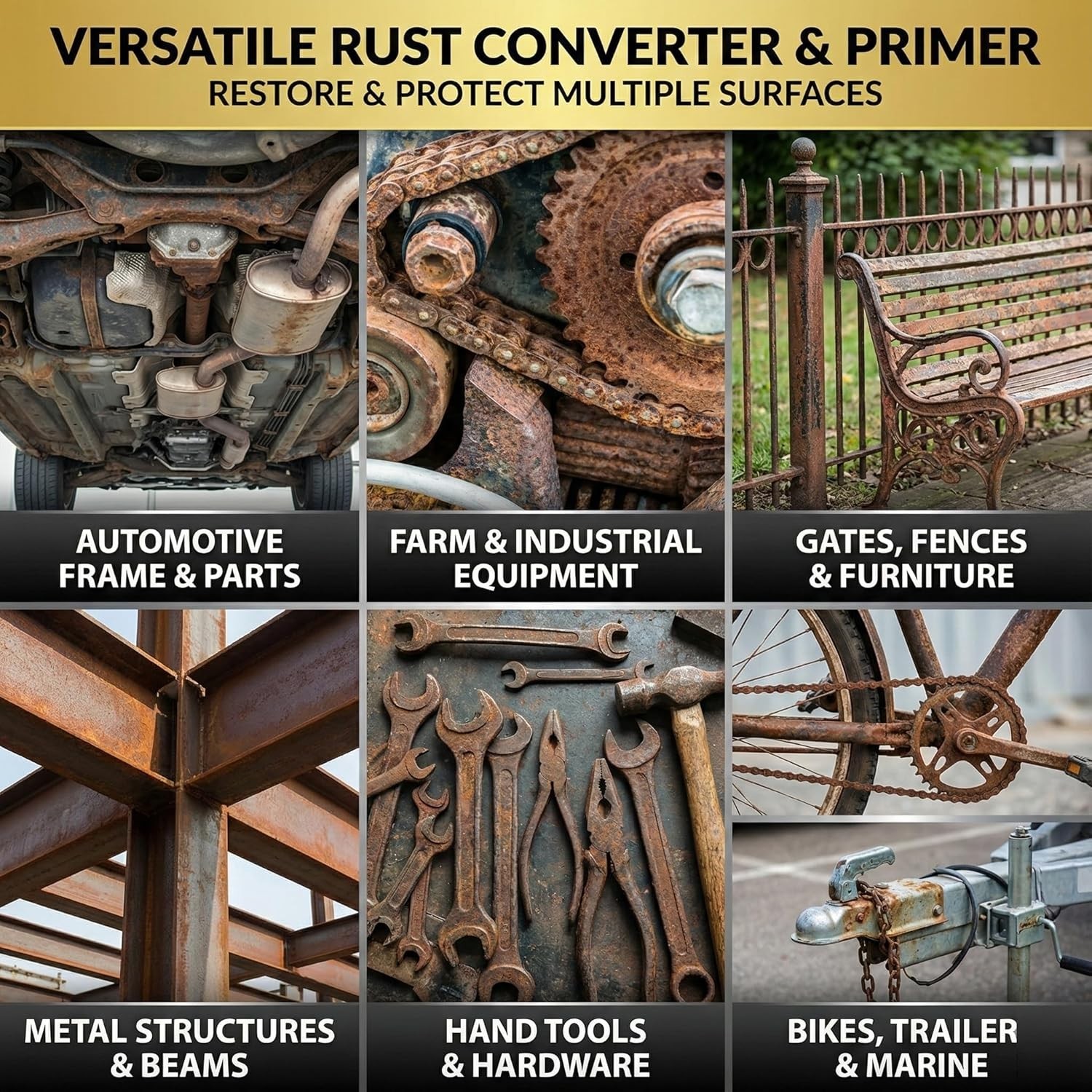 Rust Converter Gallon – Professional Rust Protection Coating