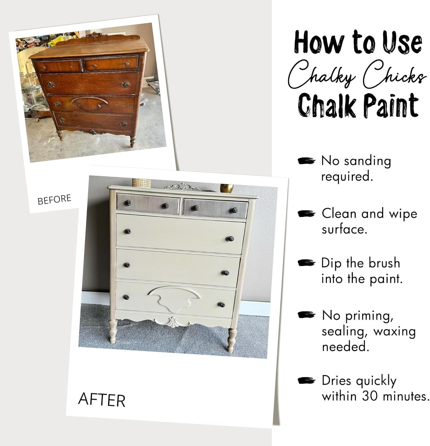 Versatile 4 Fl Oz Daisy Yellow Chalk Paint – Quick Drying for Furniture & Walls