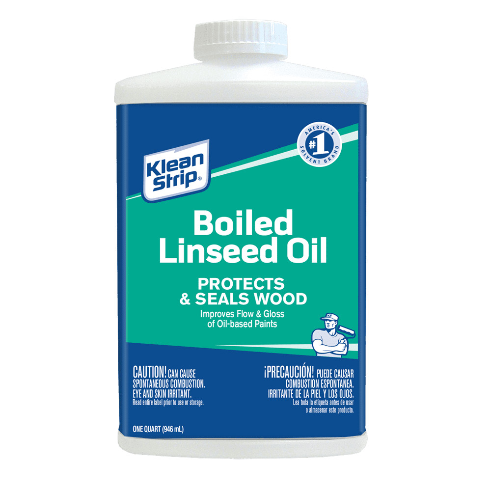 Boiled Linseed Oil Wood Finish Quart High-Performance Drying