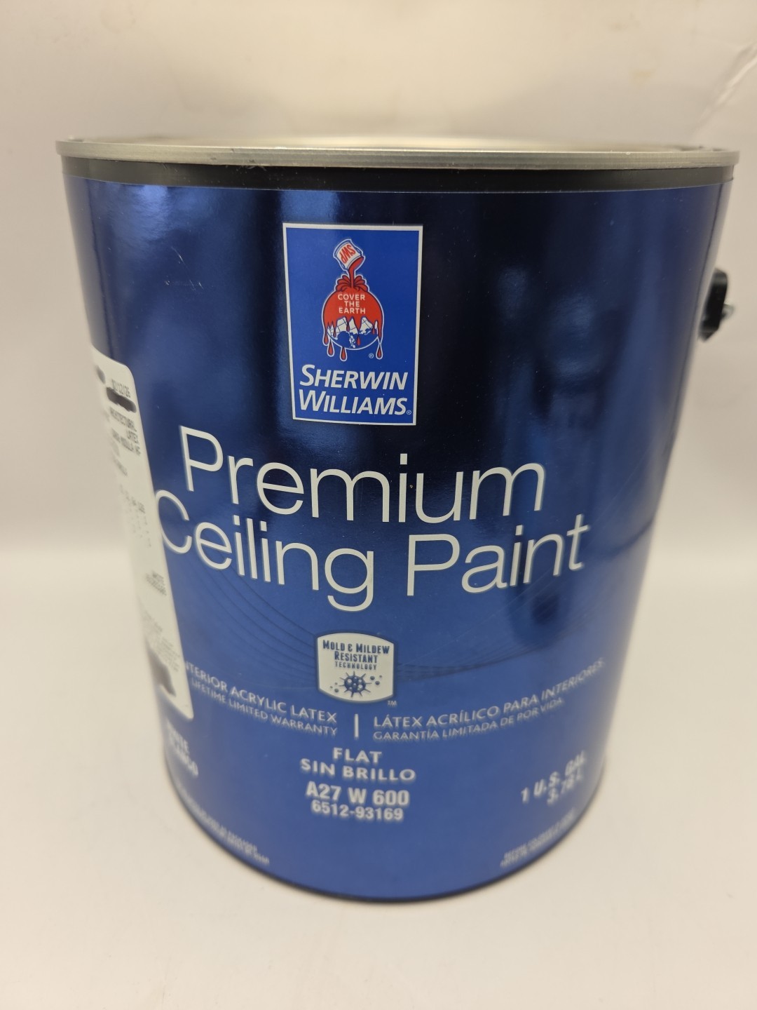 1 Gallon Sherwin Williams Premium Ceiling Paint Color 7101 Futon Interior…