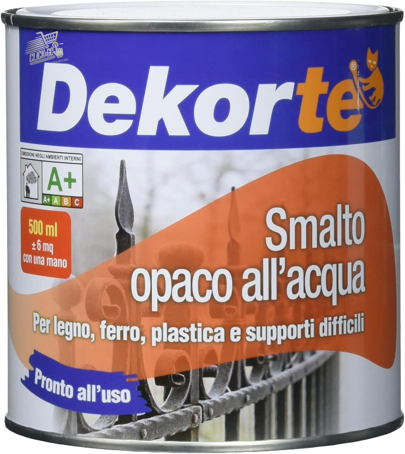 Matte Water Enamel, Dekortè (500 Ml, White)