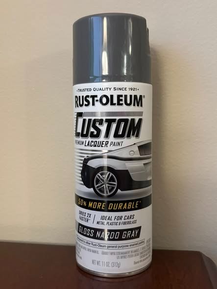 Rust-Oleum 363515 Automotive Custom 11 Ounce (Pack of 1), Gloss Nardo Gray