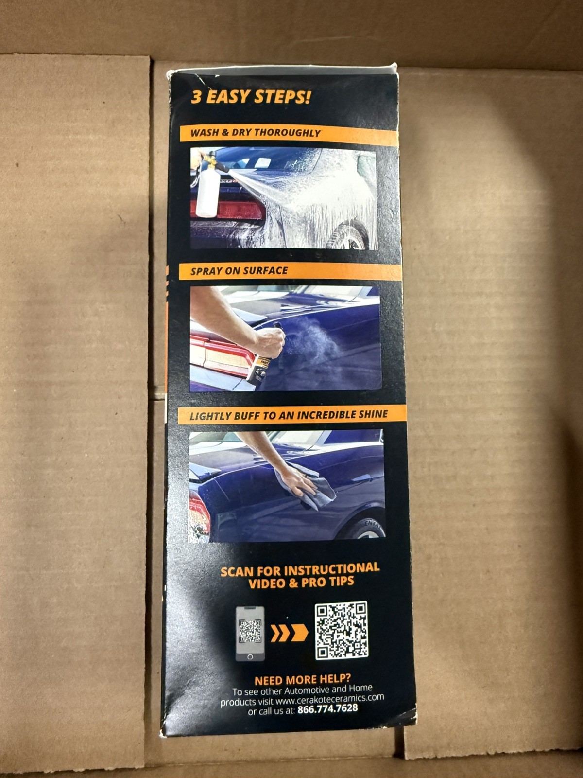 Cerakote Platinum Rapid Ceramic Paint Sealant Kit, High Gloss Protective Coating