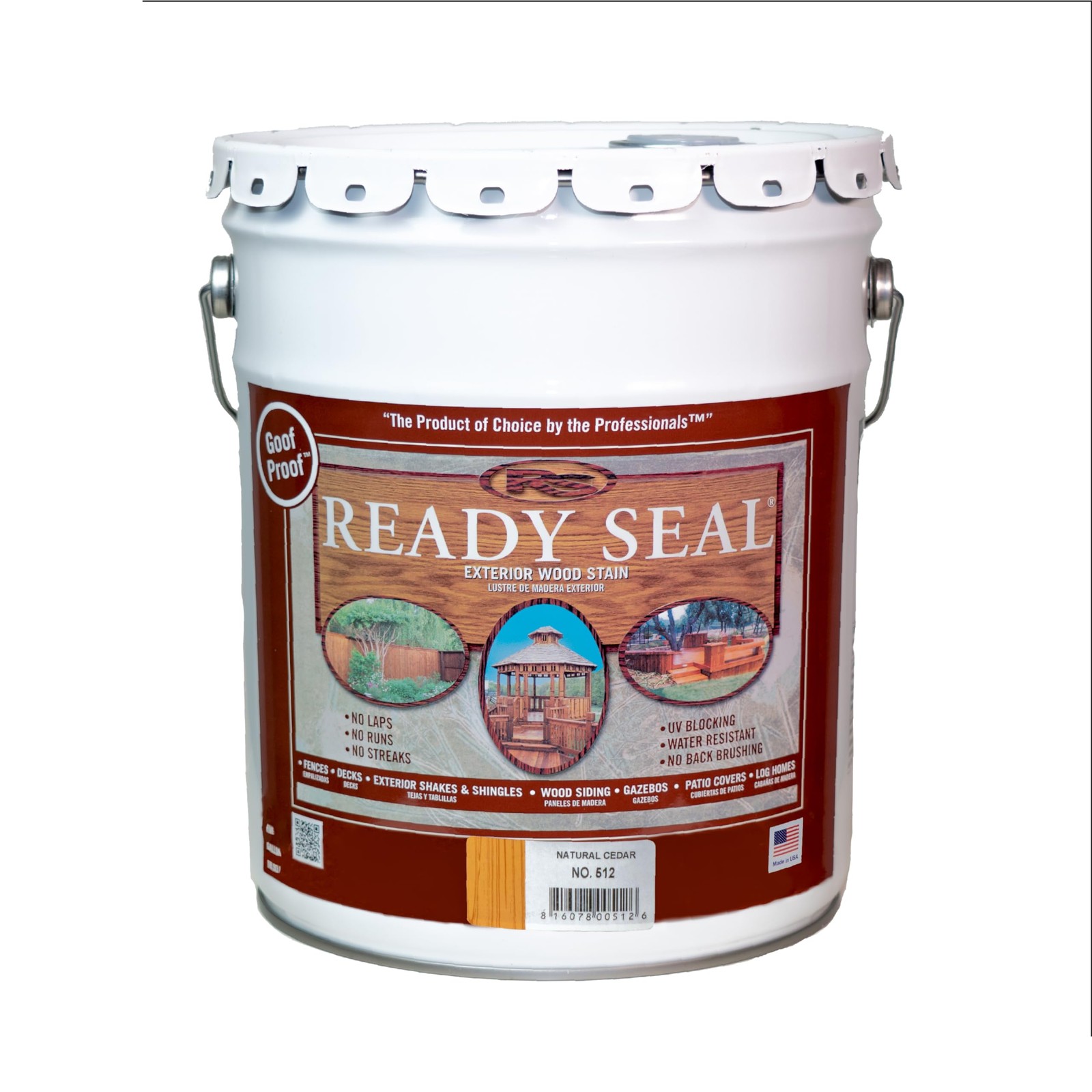 Exterior Wood Stain | Semi-Transparent Oil-Based Formula | Professional Grade…