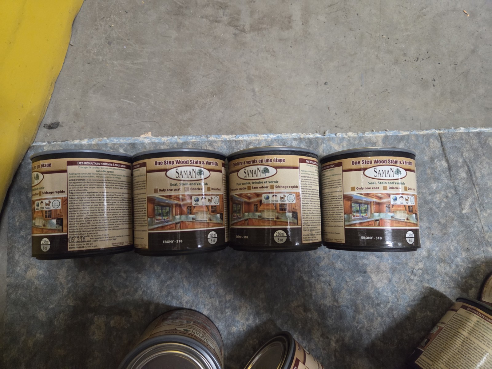 Saman Ebony 318 8oz 2 cans