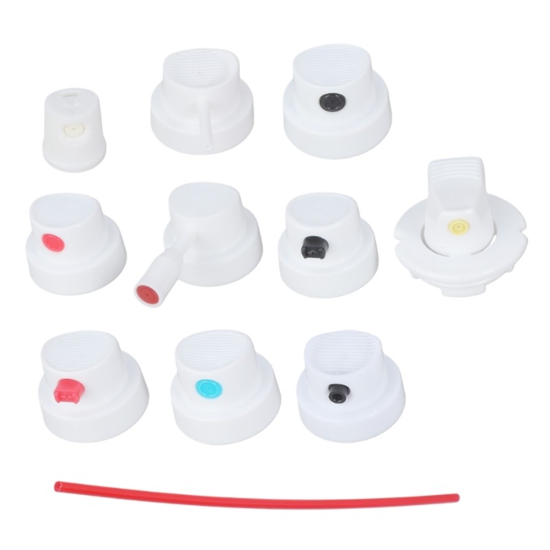 Multipurpose Sprayer Can Adapter Set Nozzle Caps for Artistic and Repair Work