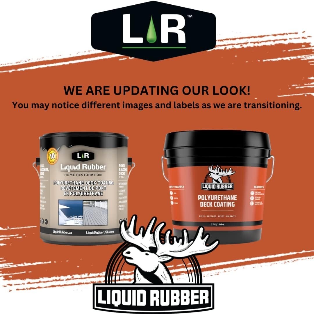 Textured Polyurethane Deck Coating – 10X Stronger Than Paint, Waterproof Sola…