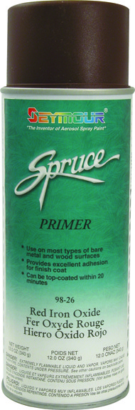 Spruce Red Oxide Primer 98-26 SEYMOUR OF SYCAMORE, INC Spray Paint