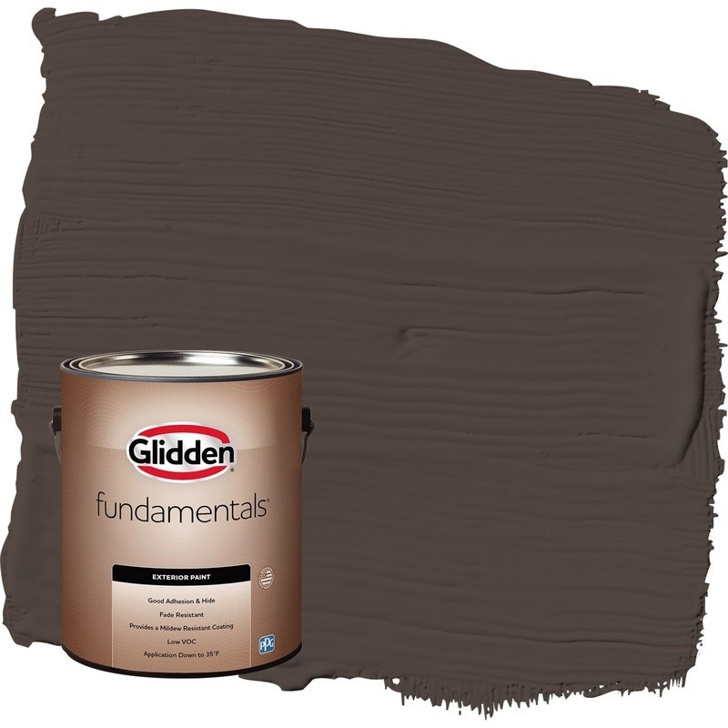 Exterior Paint Low VOC Mildew Resistant Fade Resistant Multi-Surface 400sq ft US