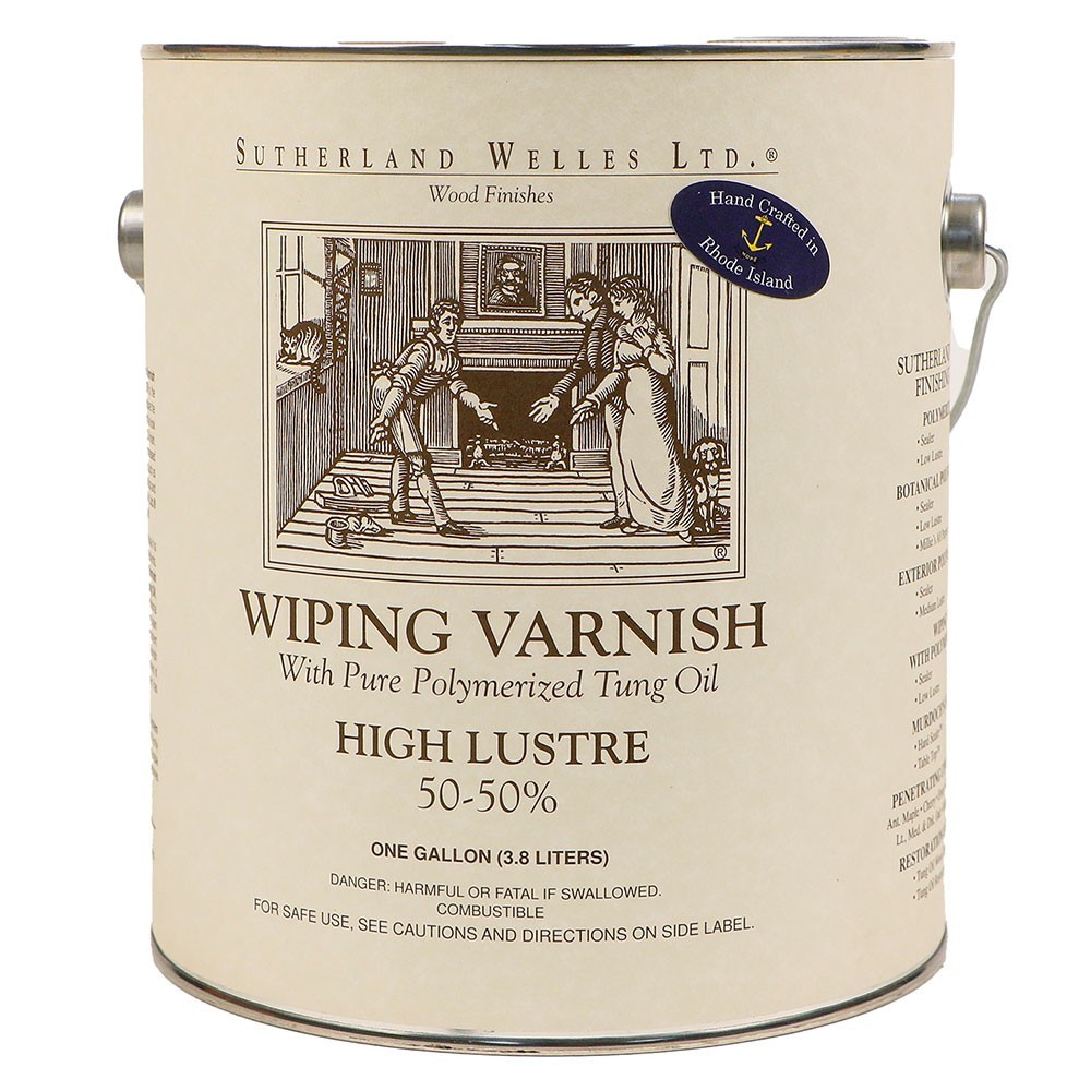 Sutherland Welles Ltd.: Wiping Varnish High Lustre – Gallon