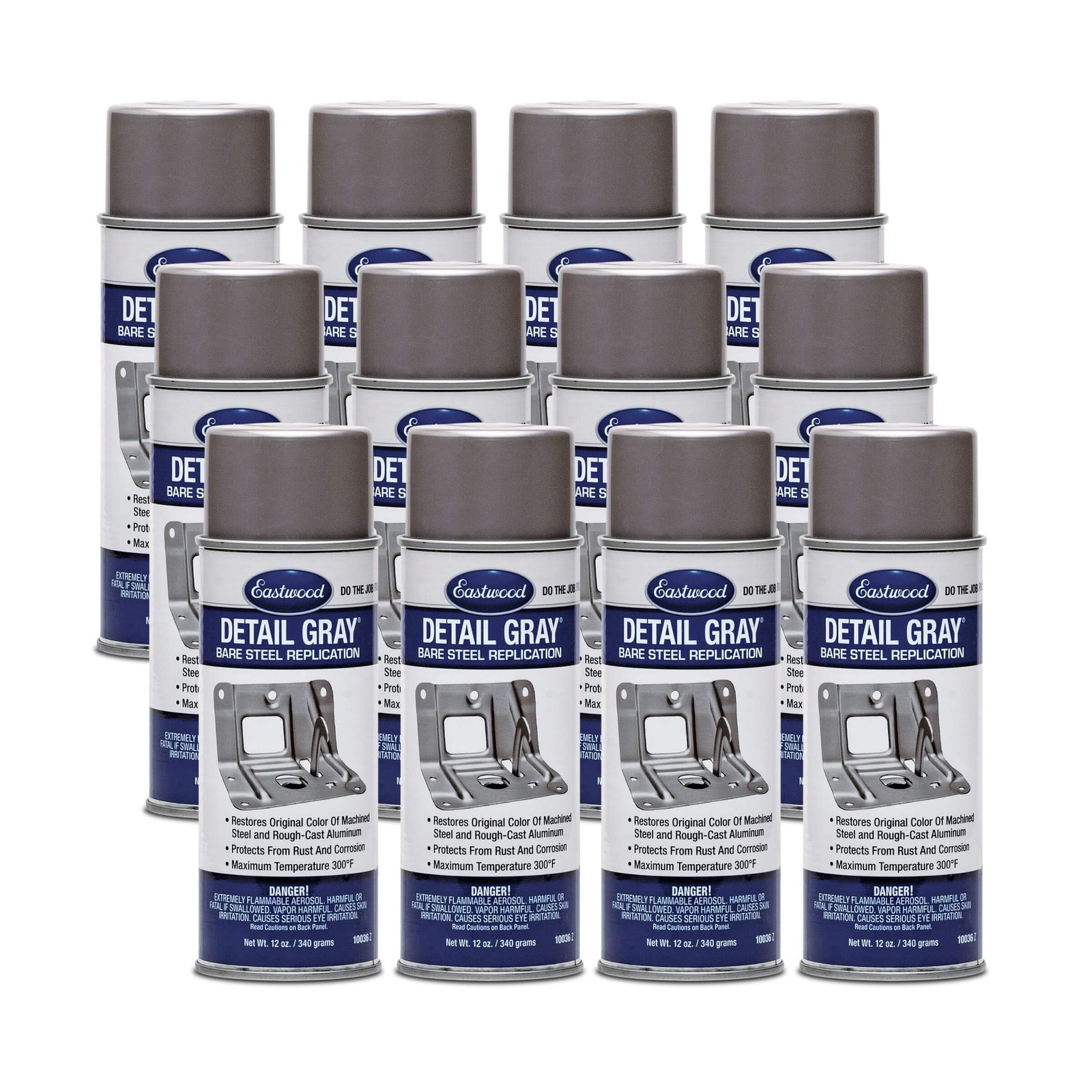 Eastwood Detail Gray Cast Stamped Steel Color Spray Paint Aerosol 12 Oz | 12 …