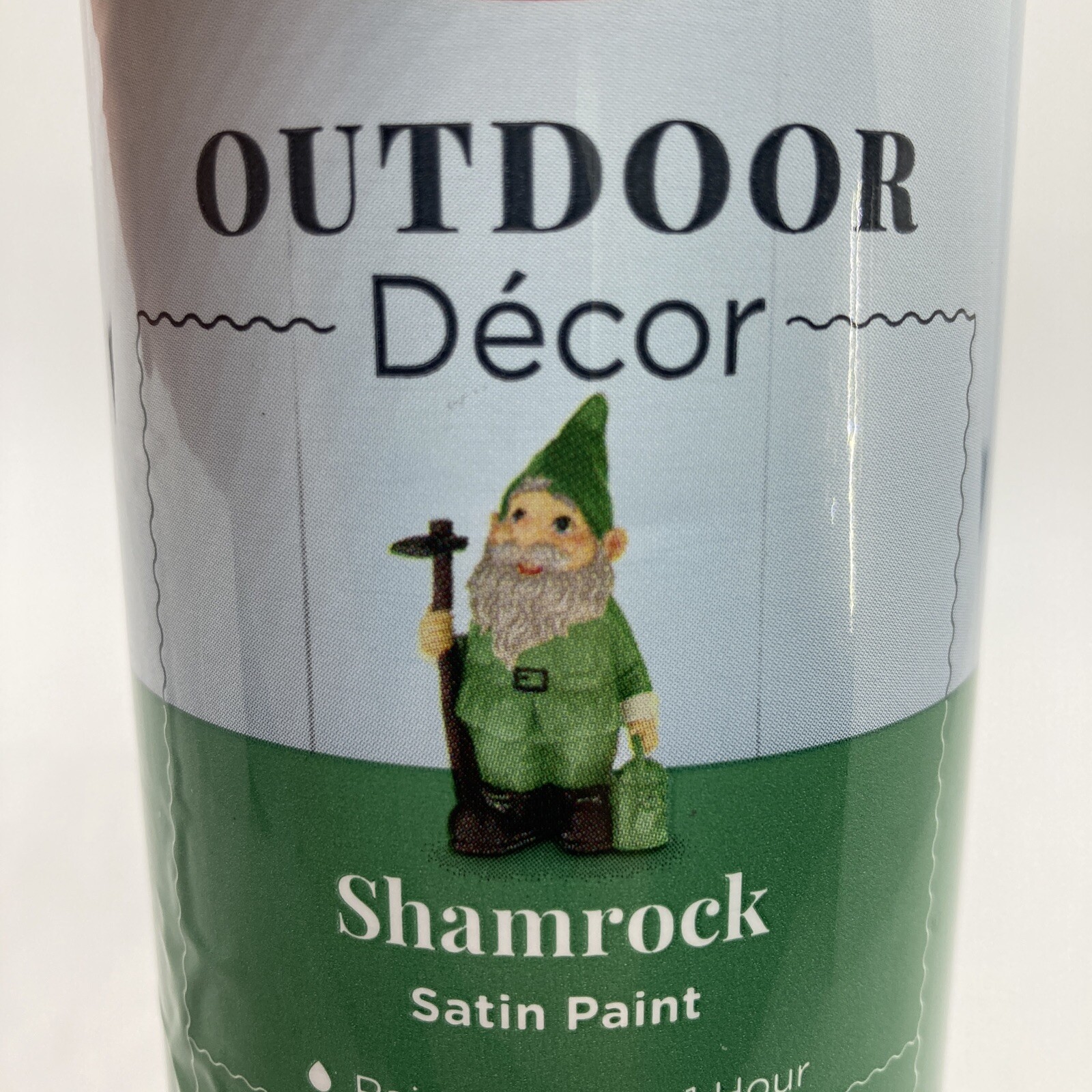Krylon Outdoor Decor Shamrock Green Satin Spray Paint, Cracked Cap