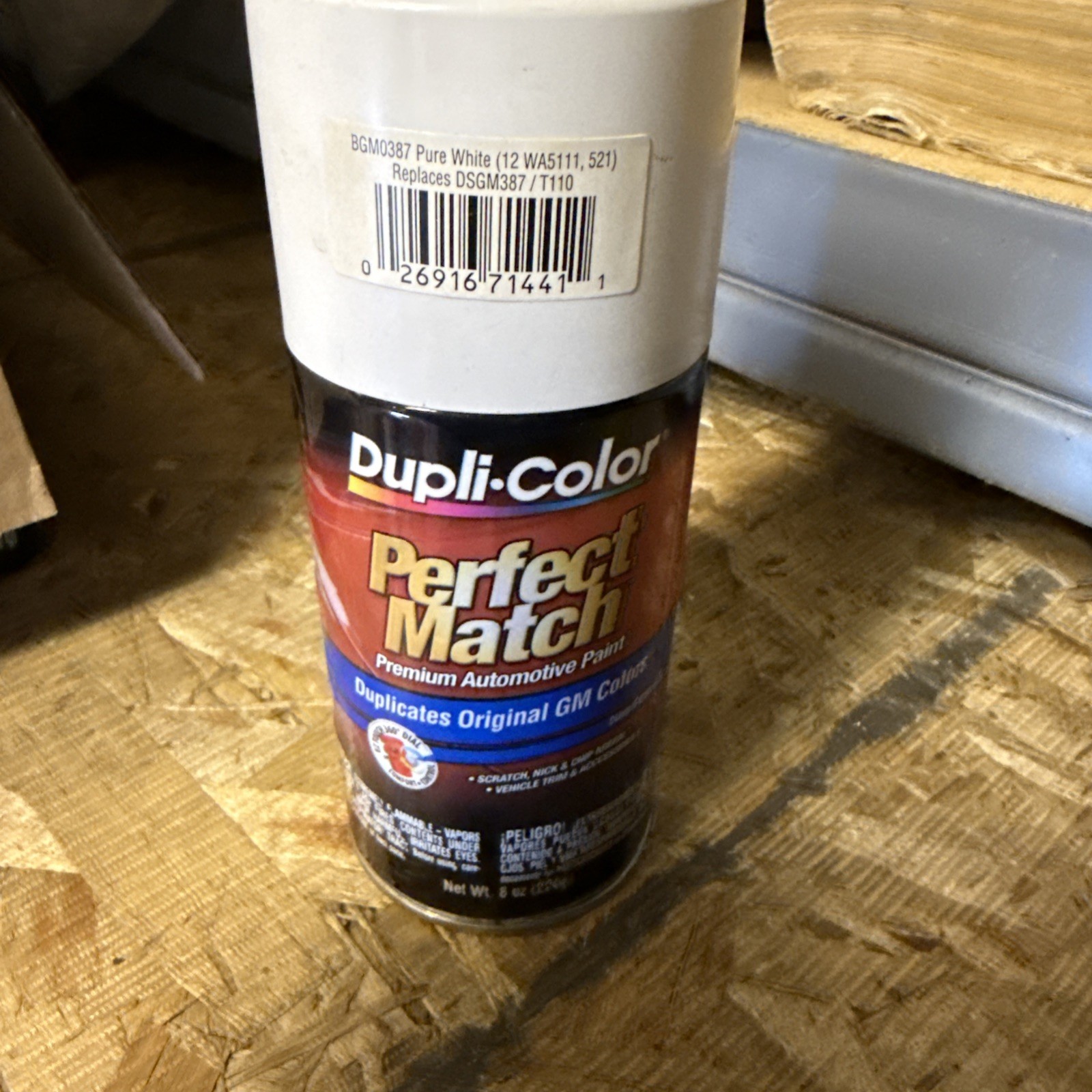Dupli-Color BGM0387 Pure White General Motors Exact-Match Automotive Paint -…
