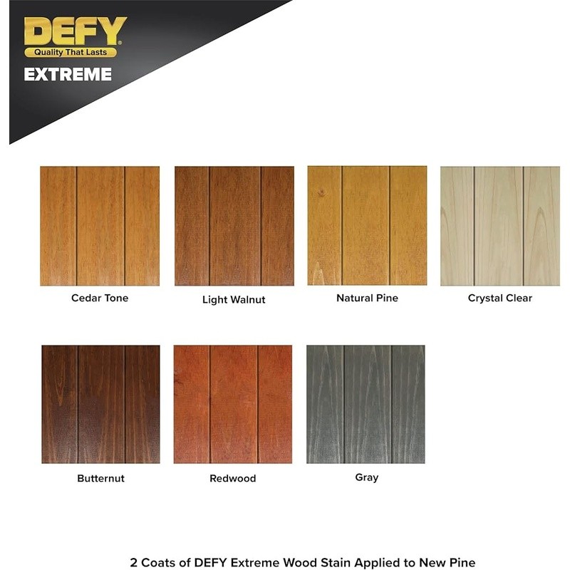 Advanced Outdoor Wood Stain & Seal Felt Waterproof Formula Decks Fences Patios