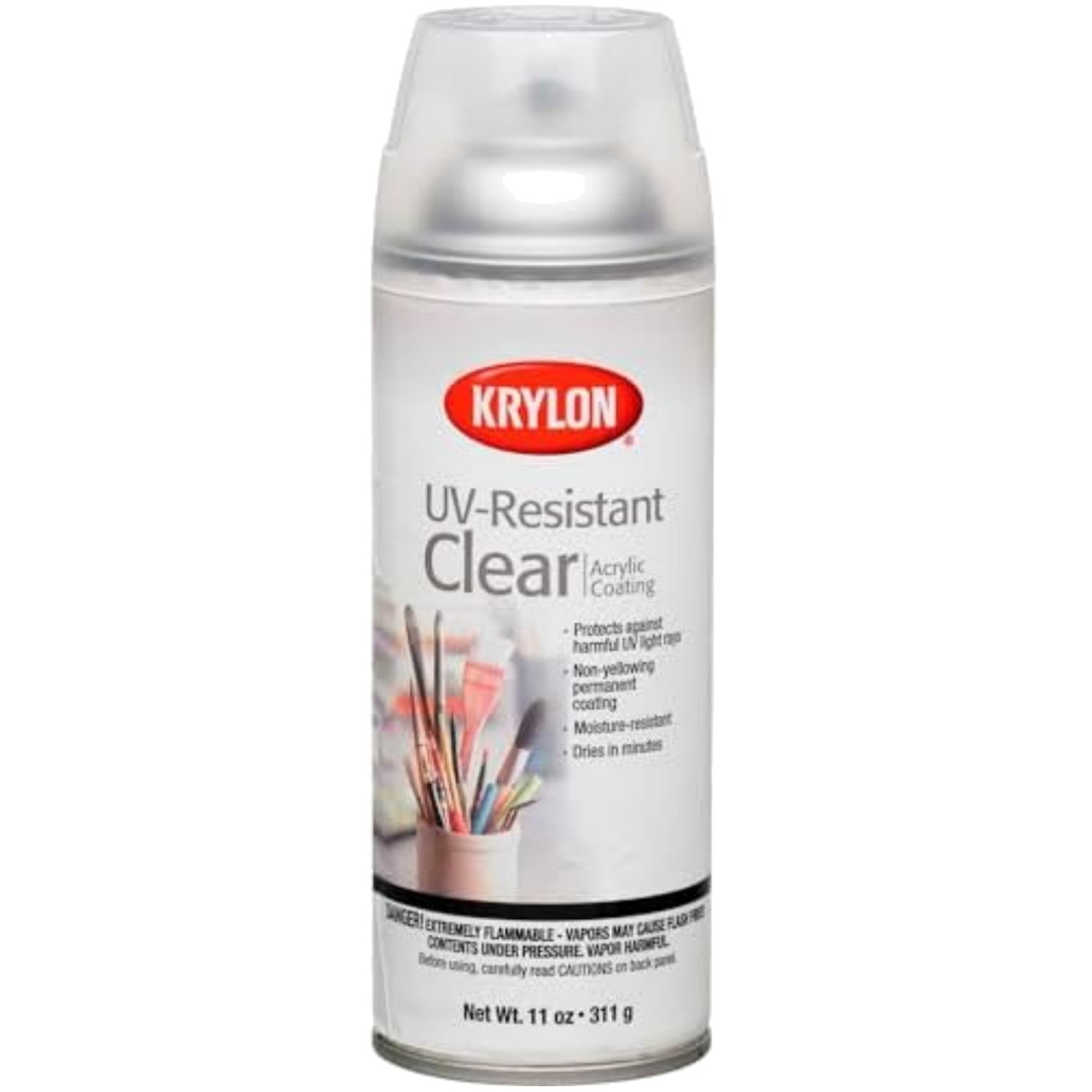 Artist Clear Gloss Spray – 6 Cans x 11oz, UV-Resistant