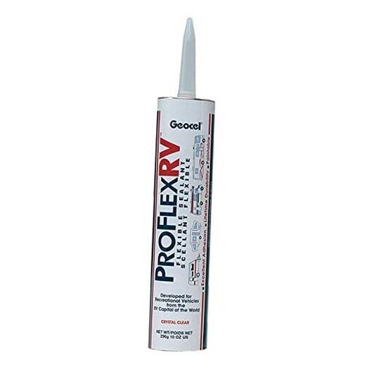 Geocel 28100V Pro Flex RV Flexible Sealant, 10 oz Cartridge Flex Rv Clear