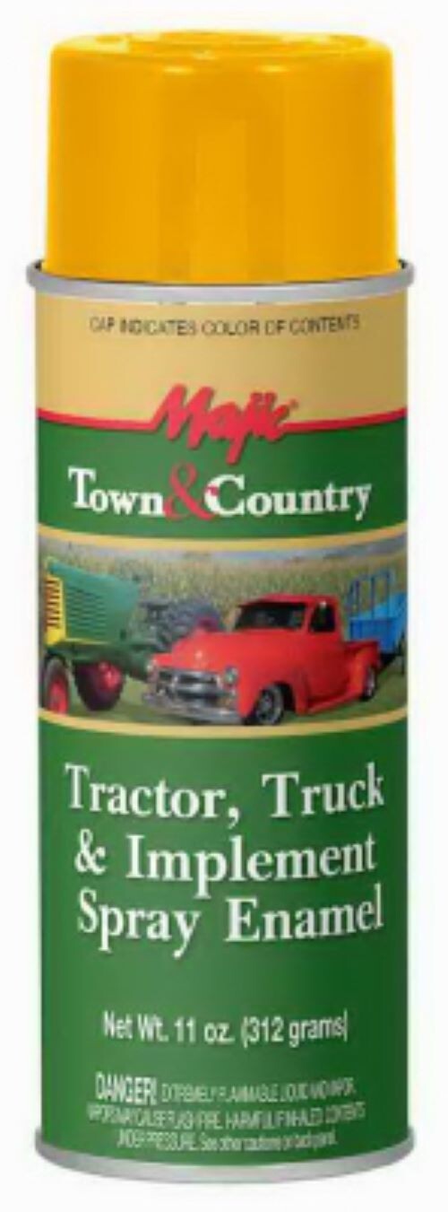 Town & Country 8-20950-8 Majic Tractor Truck & Implement Yellow Spray Paint