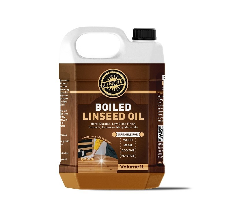 Boiled Linseed Oil Interior Exterior Wood Hard Wearing Natural 2.5L Courier Fast