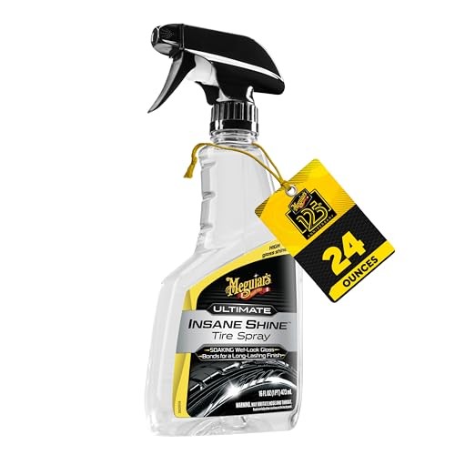Meguiar’s Ultimate Insane Shine – Premium Tire Dressing that Tire Spray
