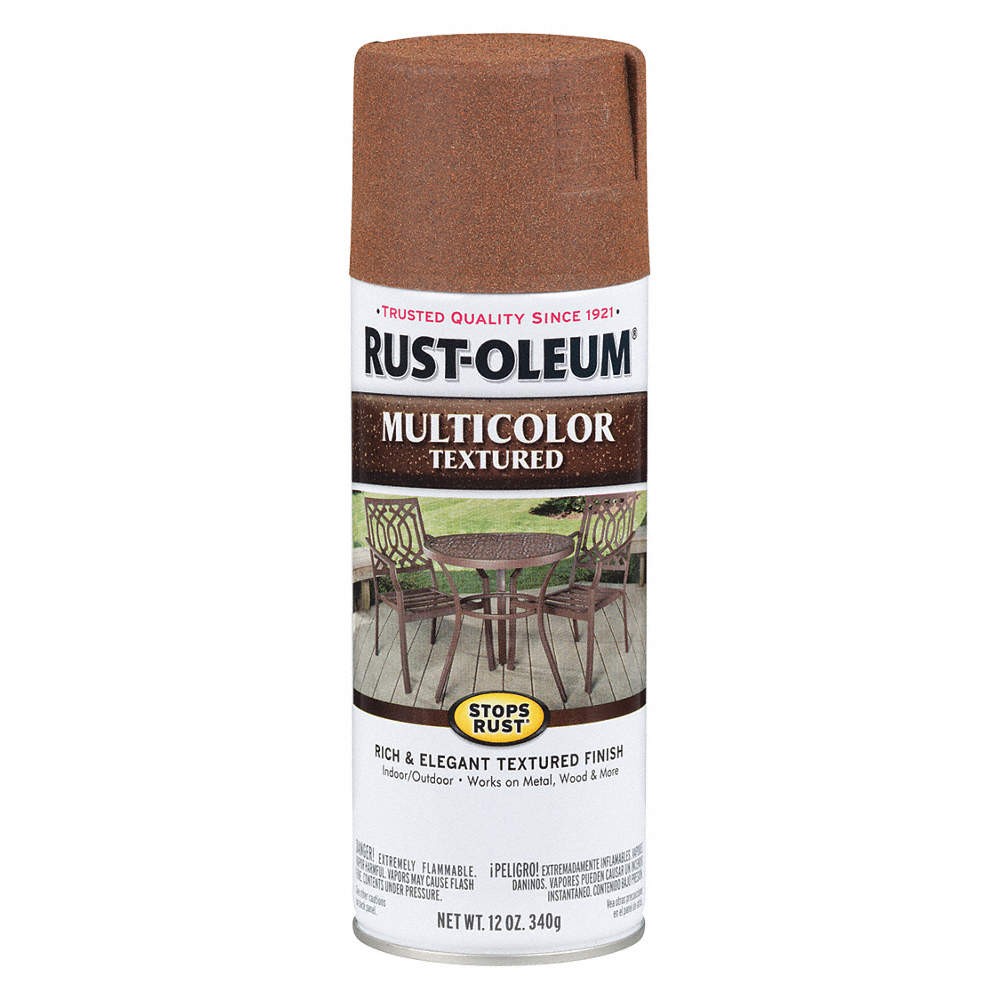 RUST-OLEUM 239122 Spray Paint,Rustic Umber,12 oz. 2CEF8