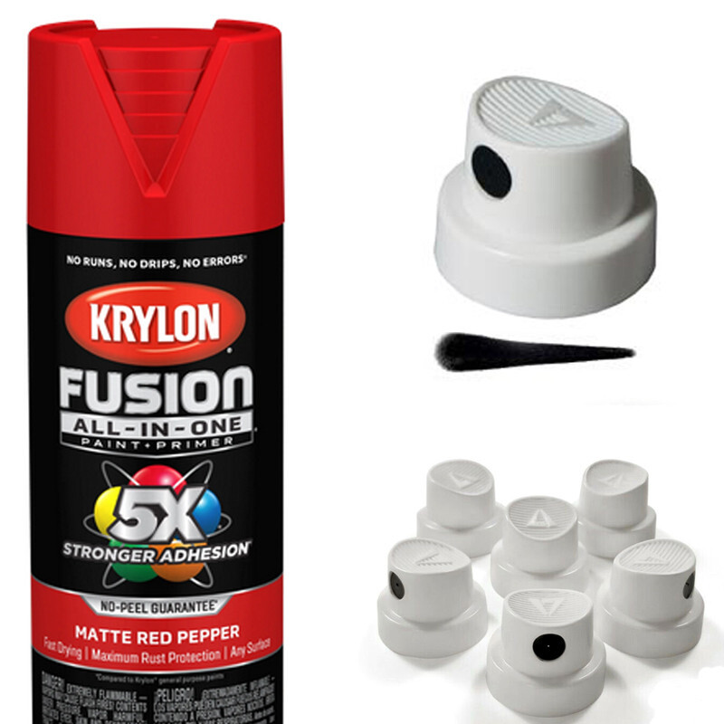 5 Spray NOZZLES for Krylon Fusion Spray Paint – Krylon Spray Paint