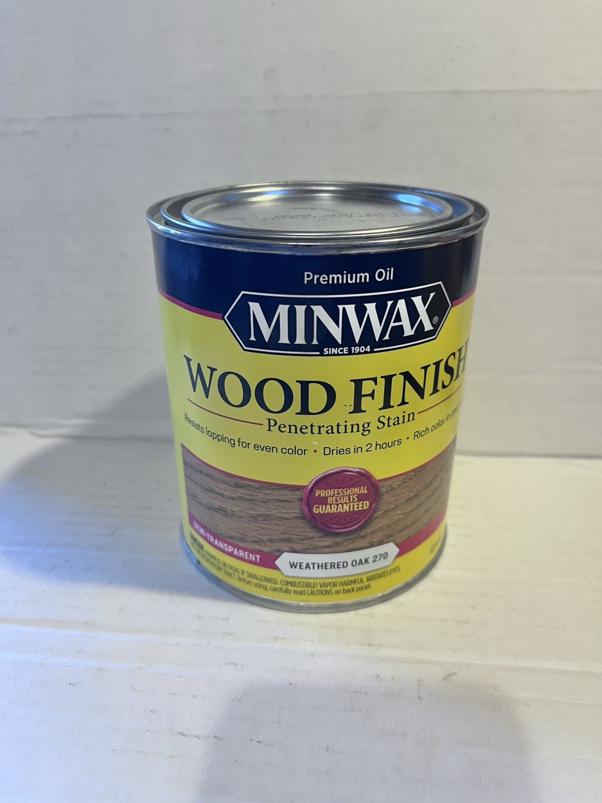 Minwax “Weathered Oak” Premium Wood Finish, Wood Stain, #270 Qt