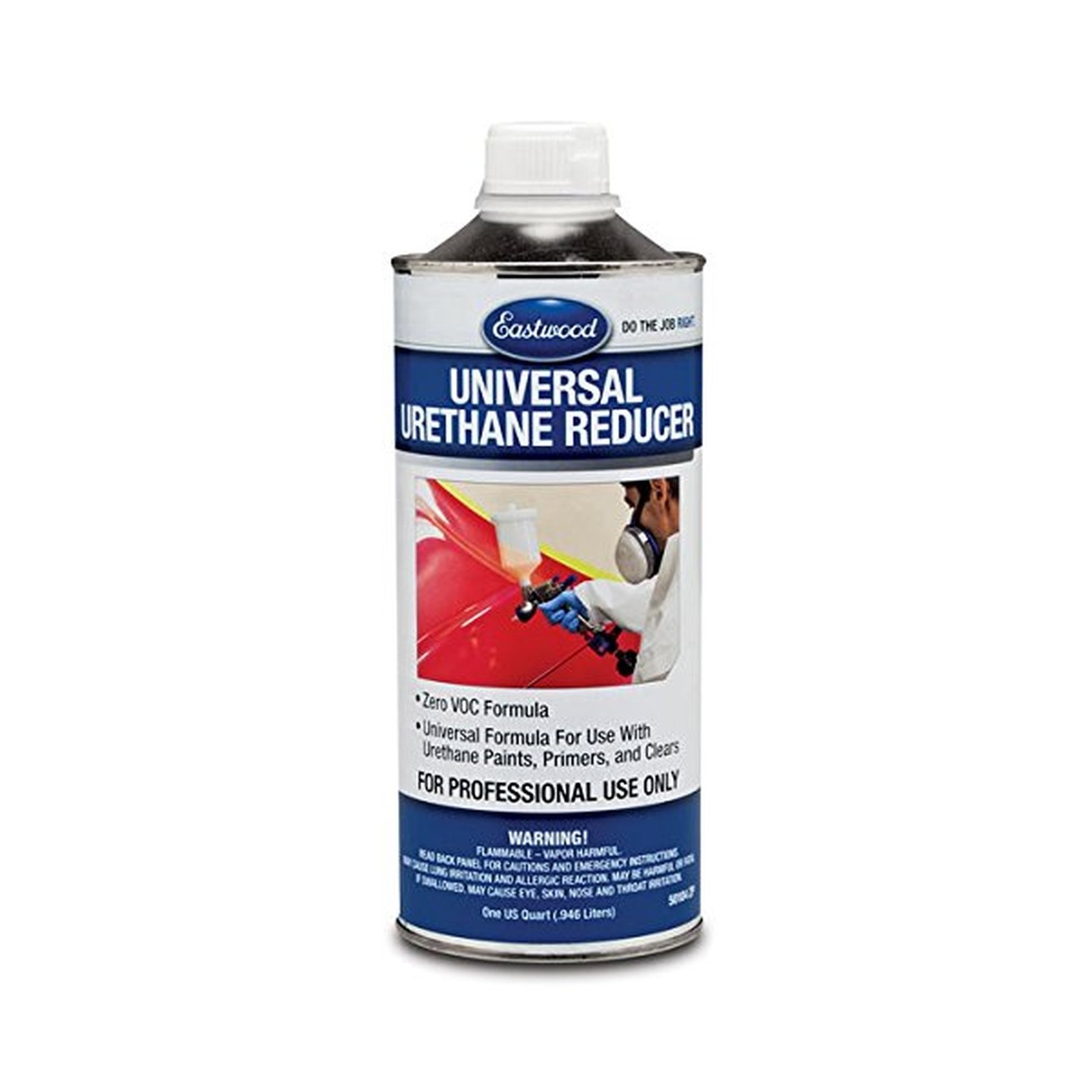 Eastwood Automotive Paint Urethane Reducer Universal Zero VOC 1 Quart