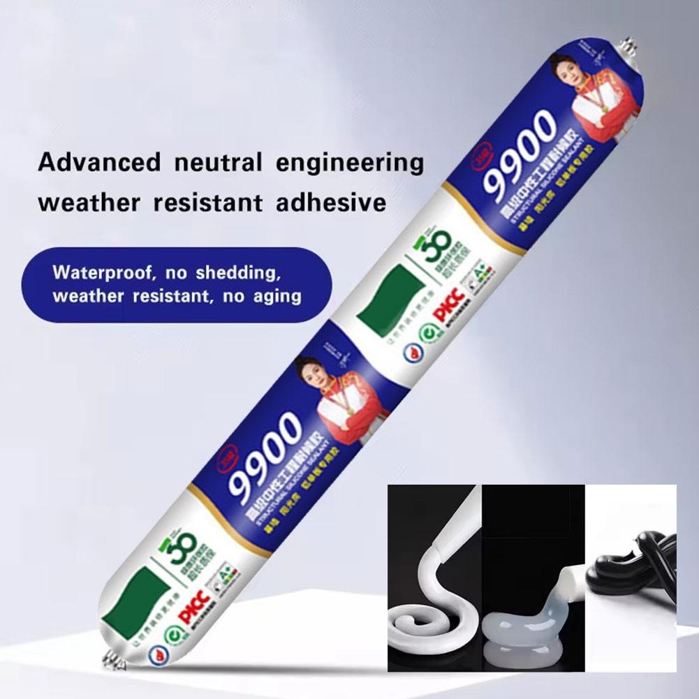 Transparent Silicon Waterproof Sealant 9900 Structural Silicone Adhesive Weather