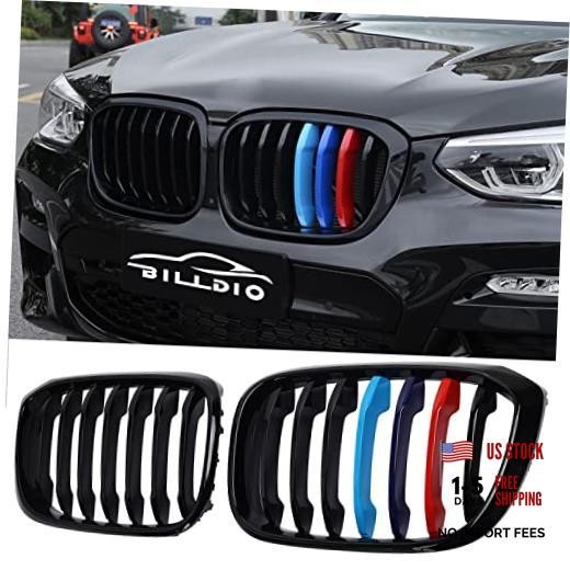 G01 G02 Color Grille，Front Kidney 2018-2021 X3 G01 X4 G02 Single Slat & M Color