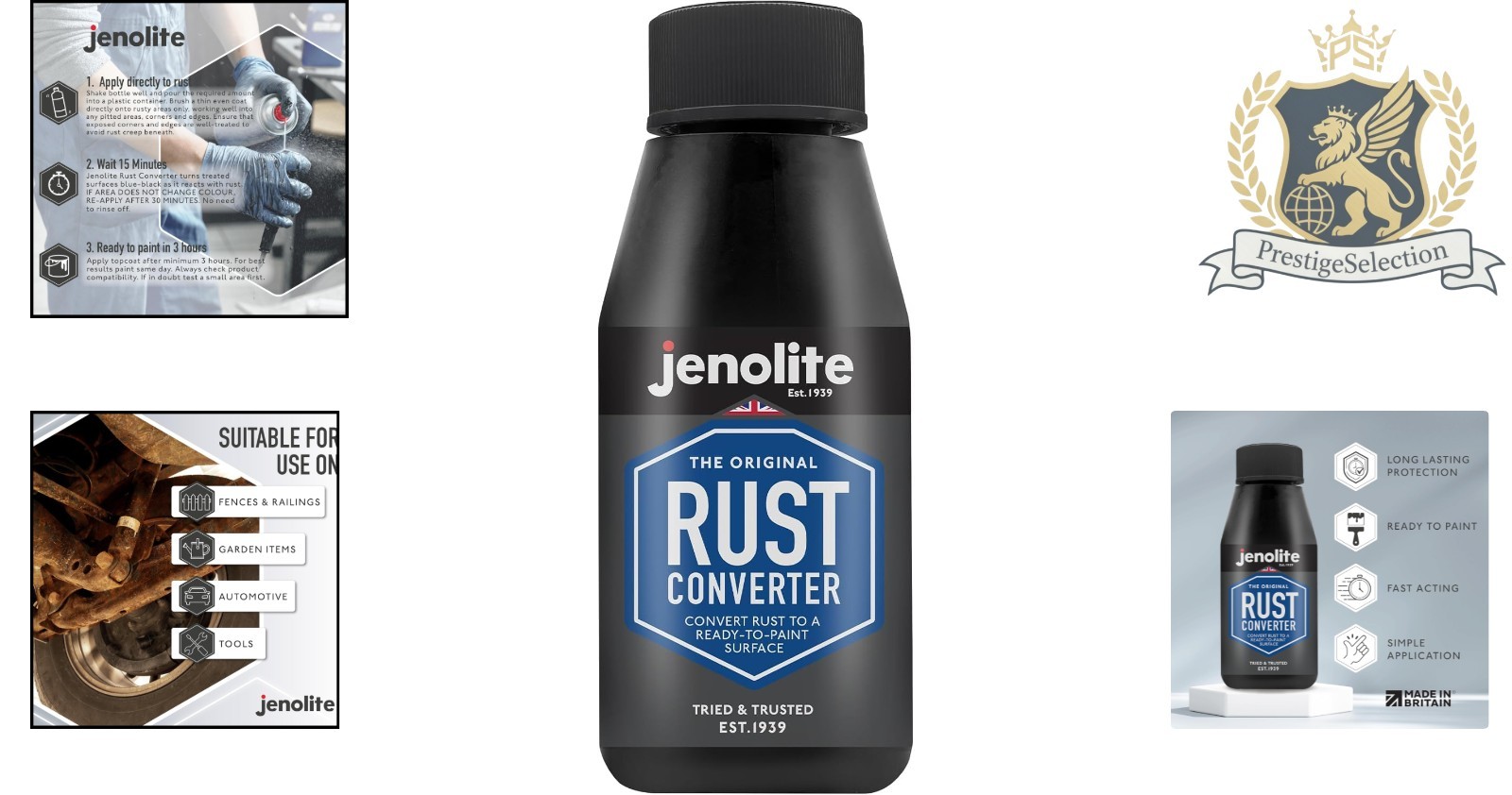150ml Waterproof Rust Converter – Fast Metal Restoration & Protection