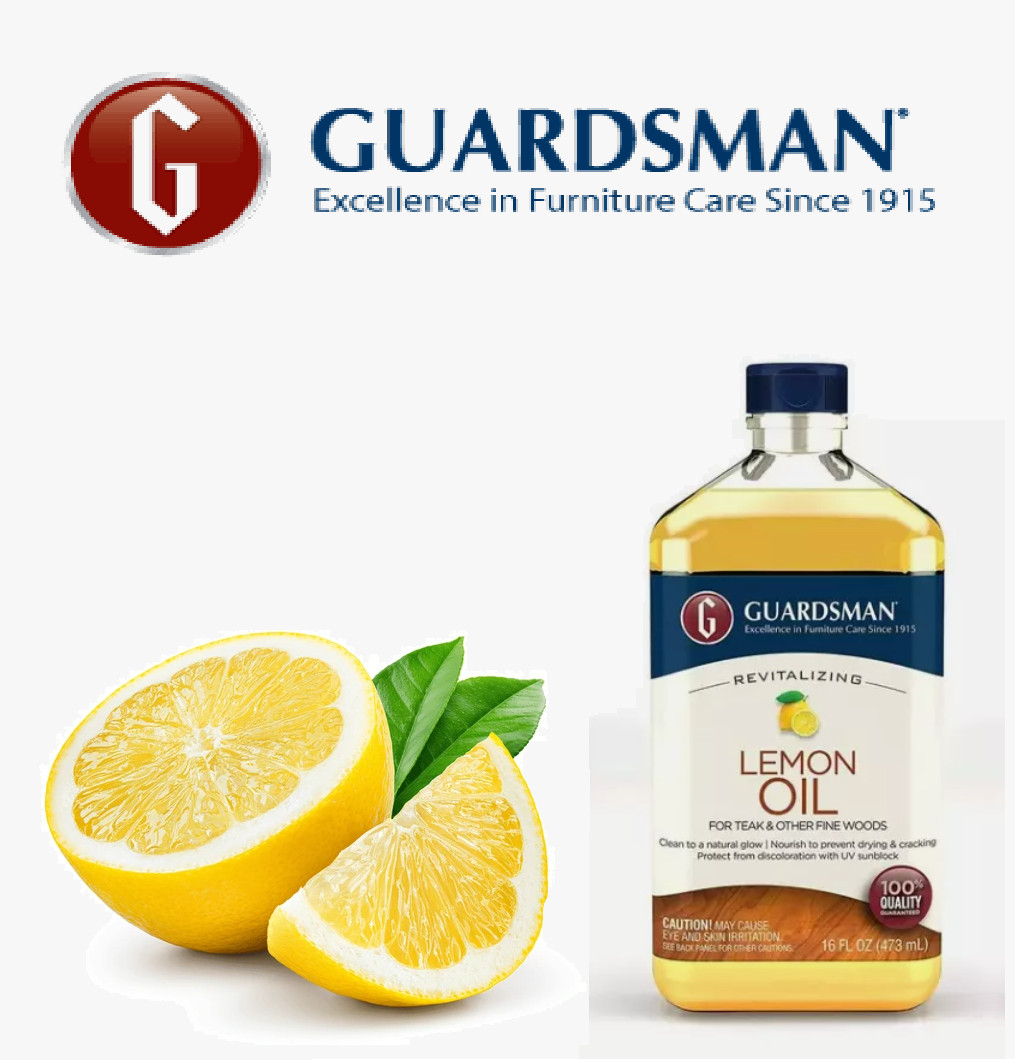 Guardsman revitalizing lemon oil for teak & other fine wood furniture – 473ml
