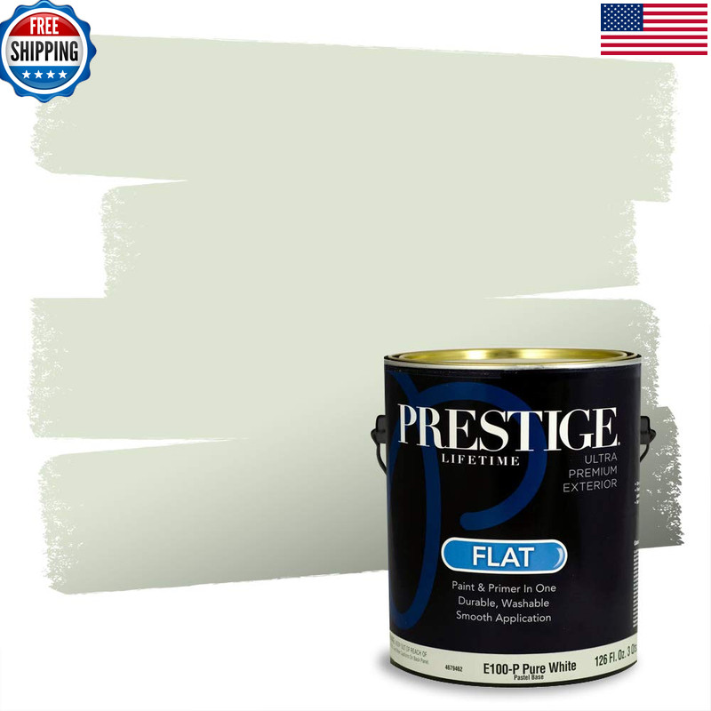 Prestige Paints Exterior Paint And Premiumr In One 1-Gallon Flat Comparable Matc