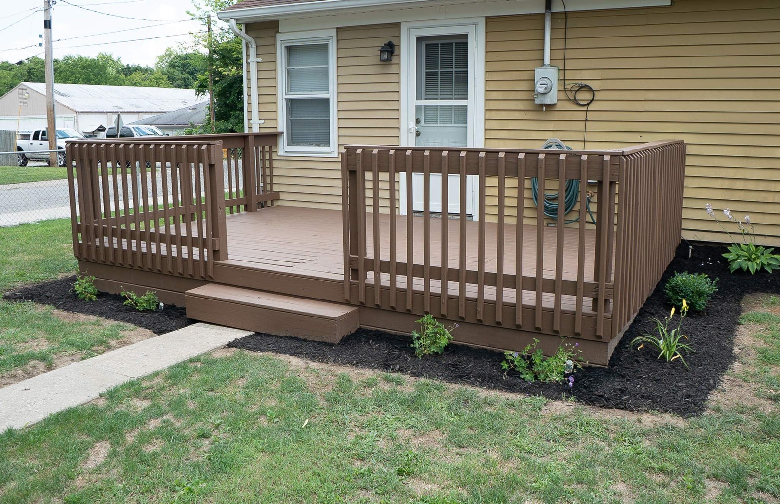 #1 Deck Premium Advanced Solid Color Outdoor Wood Stain and Sealer in One – W…