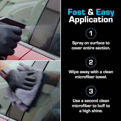 Ethos Defy – 3 in 1 Ceramic Coating – Waterless Car Wash 16 Fl Oz (Pack of 1)