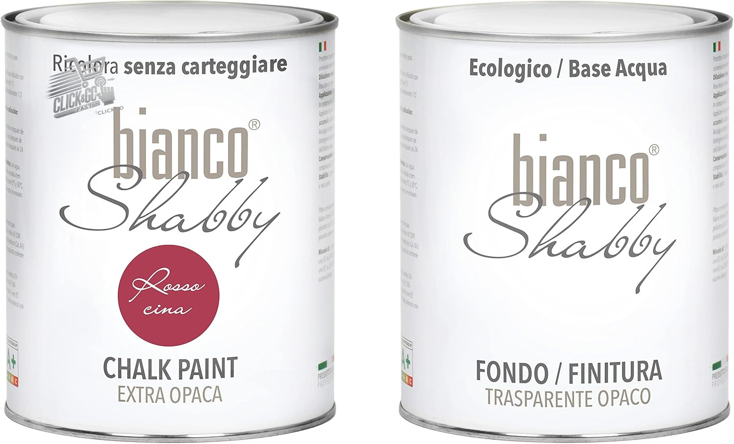 Chalk Paint Shabby Chic Ice White Matte Wood Furniture Finish 2L