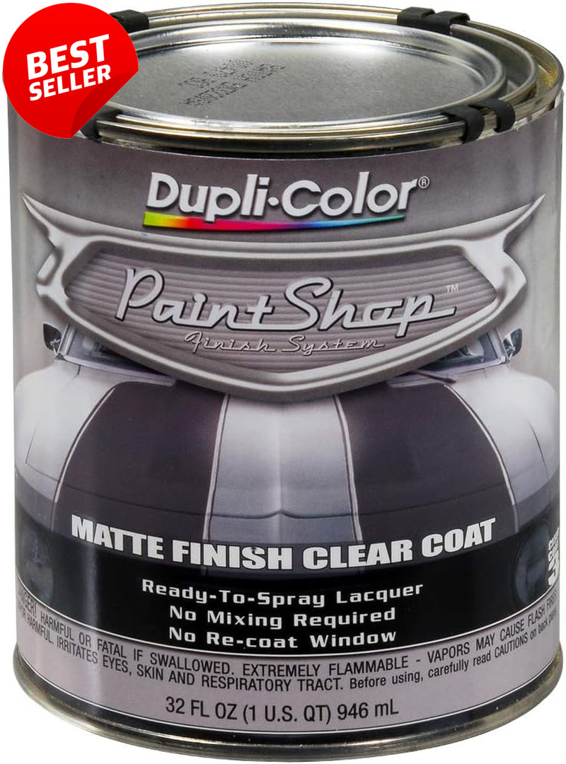 BSP307 Matte Clear Coat 32oz Automotive Paint Shop Finish System 1 Quart US