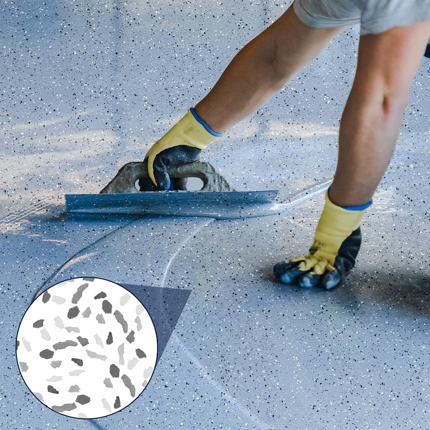 Lightweight Decorative Paint Flakes – Versatile Floor Coatings for Home & Garage