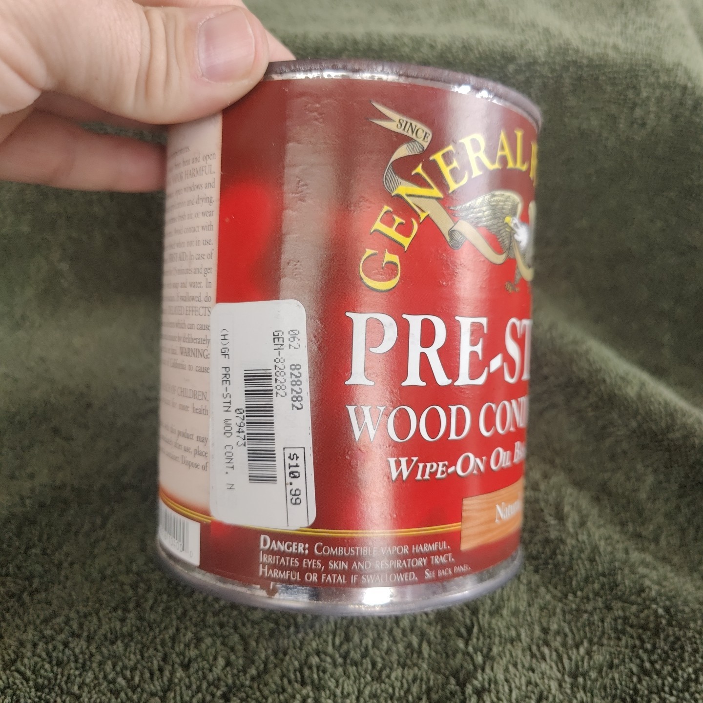 Premium Oil-Based Pre-Stain Wood Conditioner – 1 Quart for Flawless Finish$