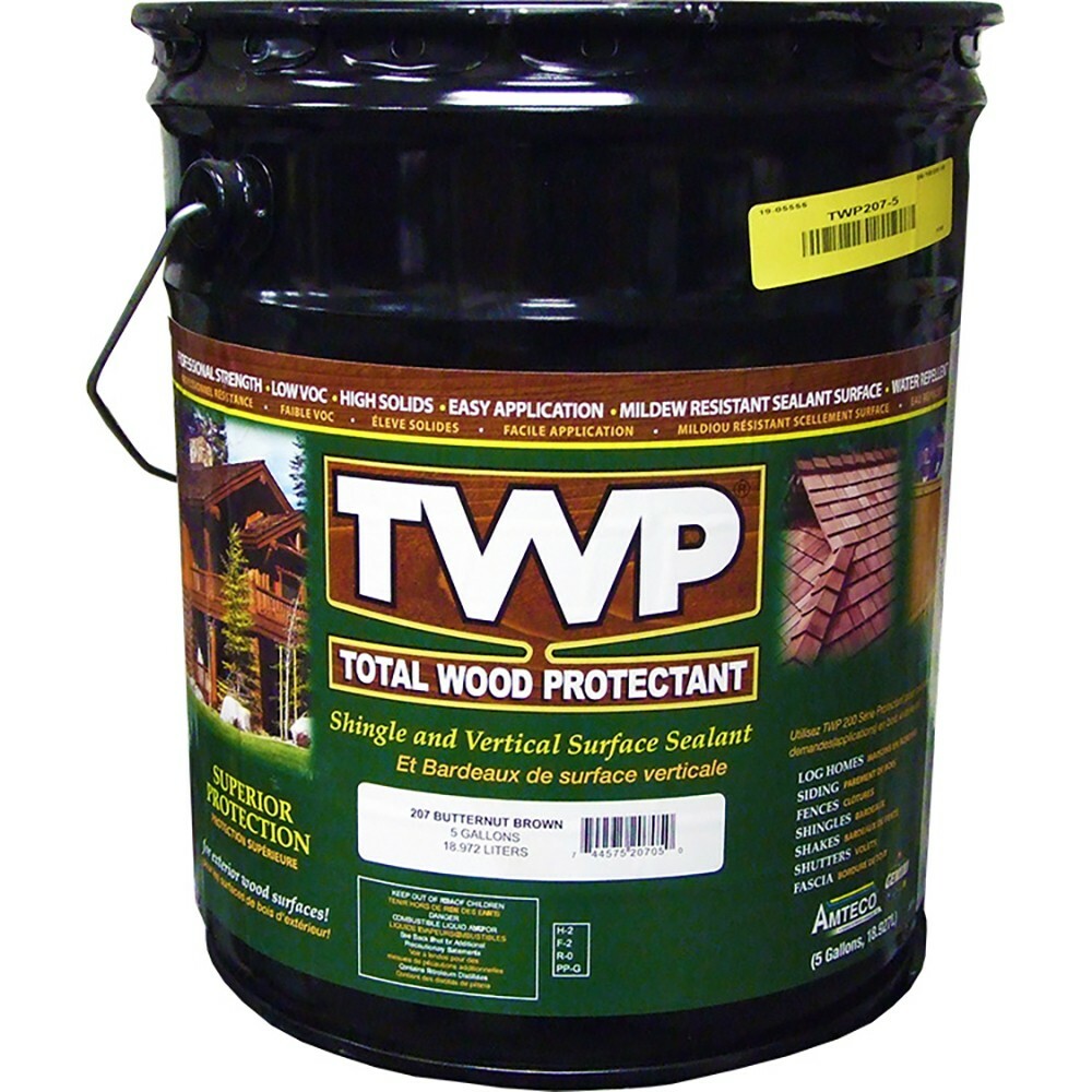TWP 207 Butternut Brown Shake & Shingle Sealant 5gal