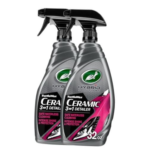 Hybrid Solutions Ceramic 3-in-1 Car Detailer, Waterless 32 Fl Oz (Pack of 2)