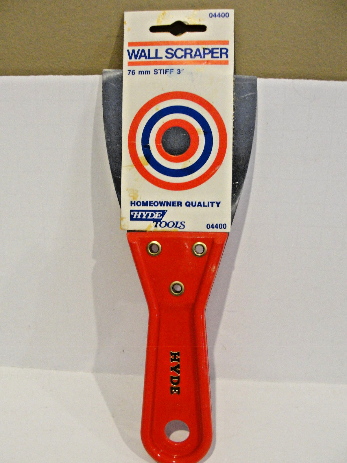Hyde Tools 3-Inch Stiff Scraper, # 04400