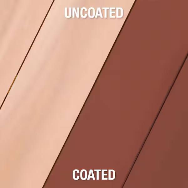 Exterior Wood Stain Oil Latex Paint Coating Accessory Home Outdoor Use 1 Gallon